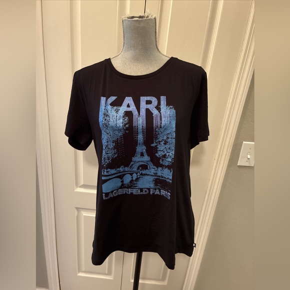 Karl Lagerfeld Tops - Karl lagerfeld ladies tee size large